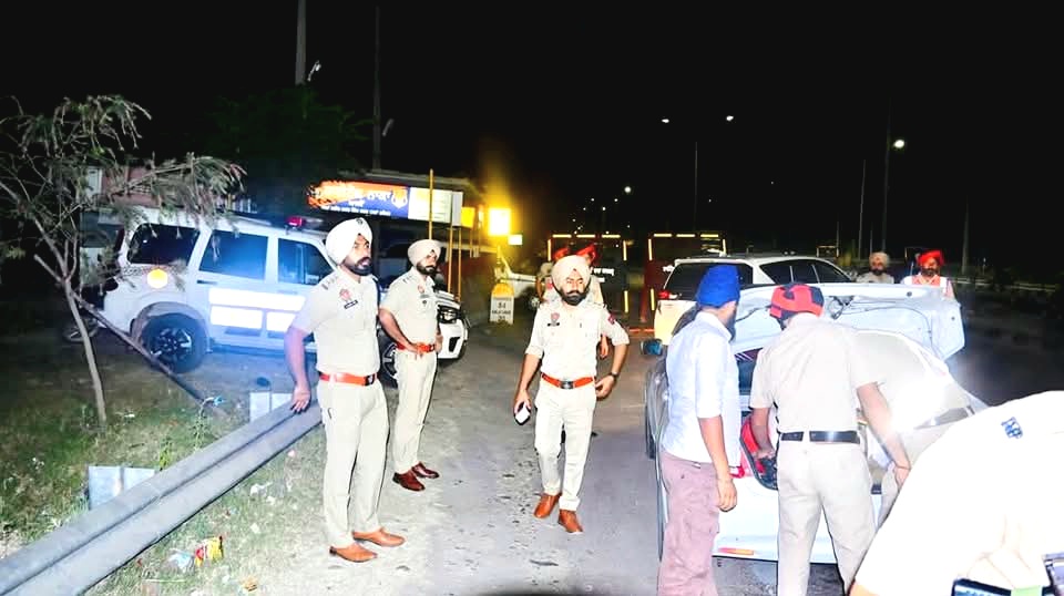 Shaheed Bhagat Singh Nagar Police conducted special checking campaign throughout the night.